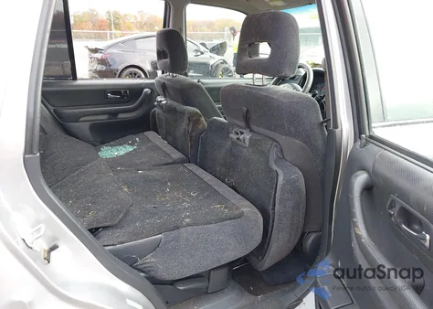 2001 Honda Cr-V Ex из США, поврежденный, VIN JHLRD18691C018204